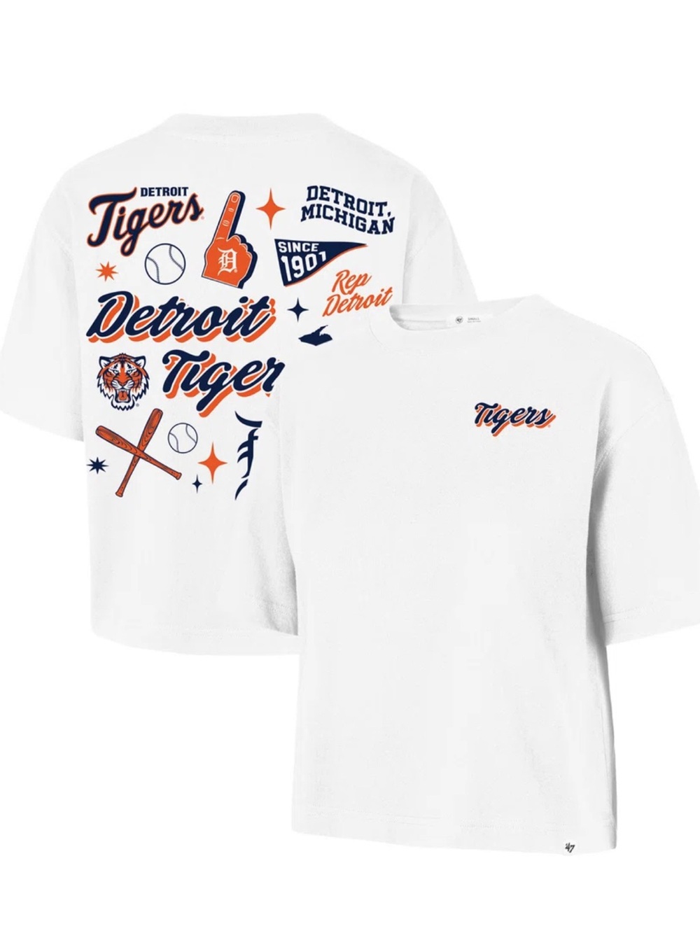‘47 Detroit Tigers Crop Top